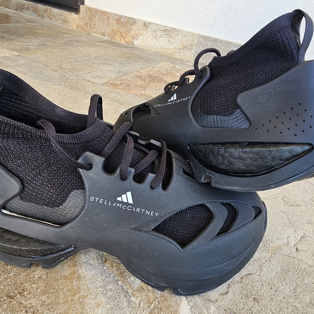 Adidas x Stella McCartney Primitive Knit - Black Sneaker Shoes